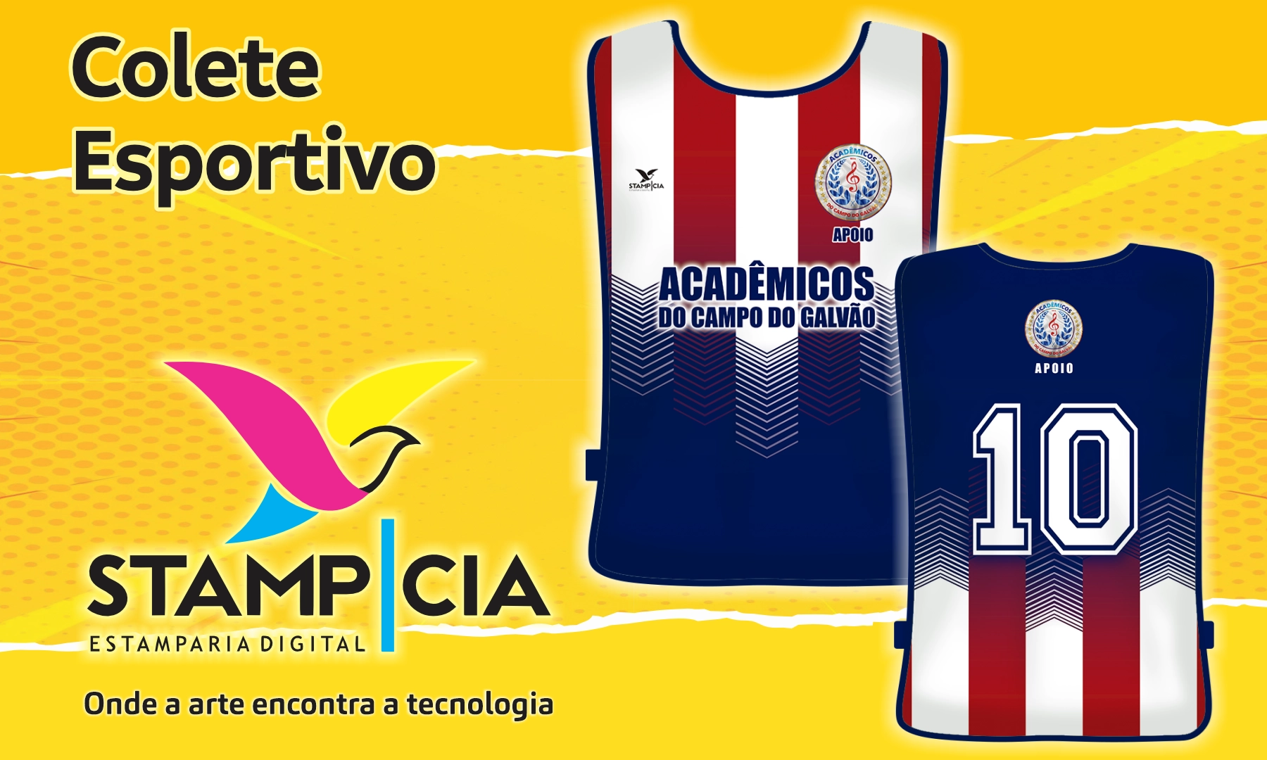 Colete Esportivo - Personalizado